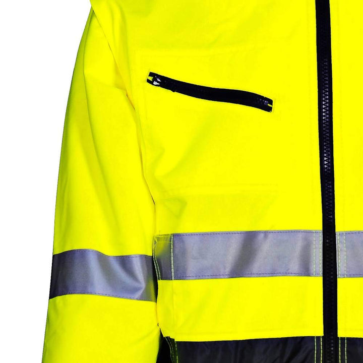 Prevent Warnschutz-Pilotenjacke 174ZG, leuchtgelb, Gr. 2XL XXL-6XL, XXL-6XL