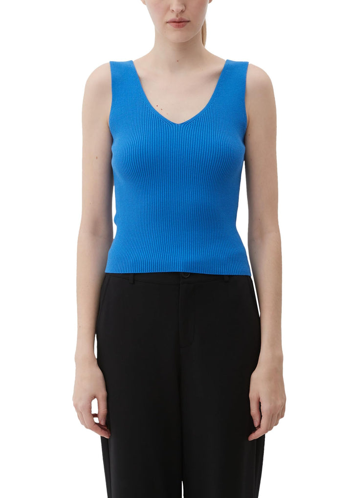 s.Oliver Stricktop aus Viskosemix 38 5520_royalblau, 38 5520_royalblau