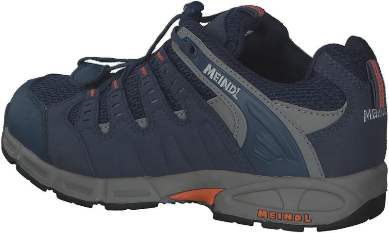 Meindl Herren Nebraska Trekking-& Wanderhalbschuhe 38 EU Navy Orange, 38 EU Navy Orange