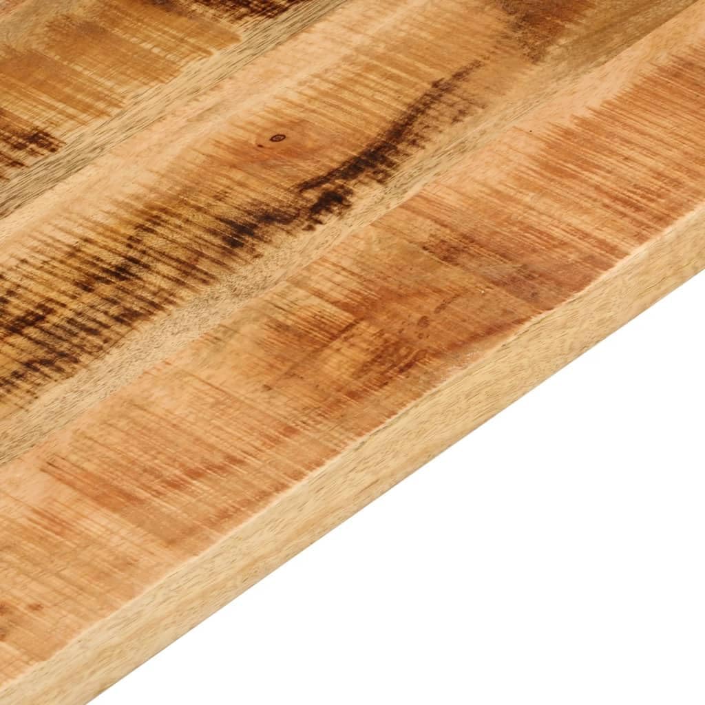 vidaXL Tischplatte, Holzplatte für Esstisch Couchtisch, Massivholzplatte Rustikales Design, Ersatzti
