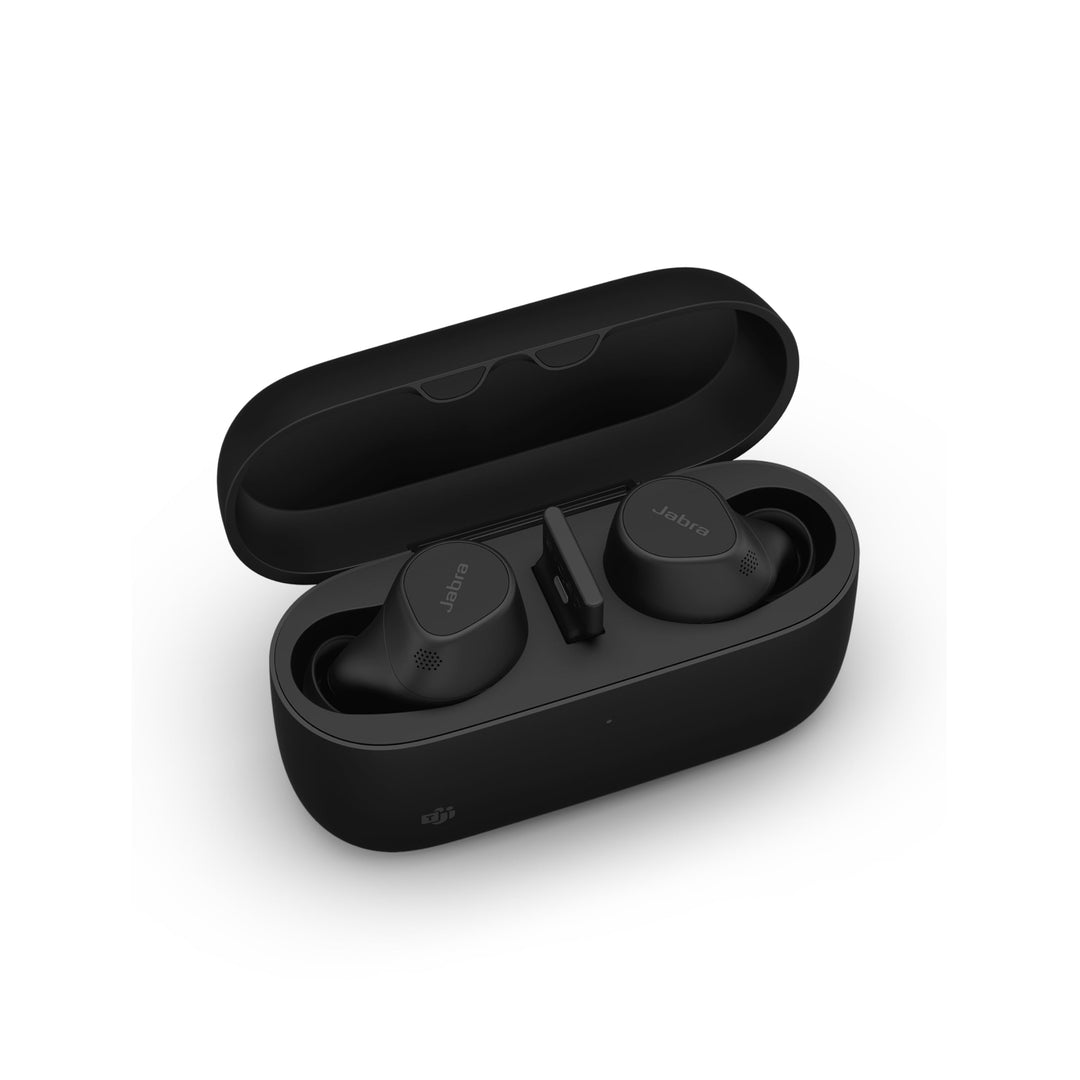 Jabra Evolve2 Buds True Wireless In-Ear-Bluetooth mit aktiver Geräuschunterdrückung (ANC), 4 Mic Mul