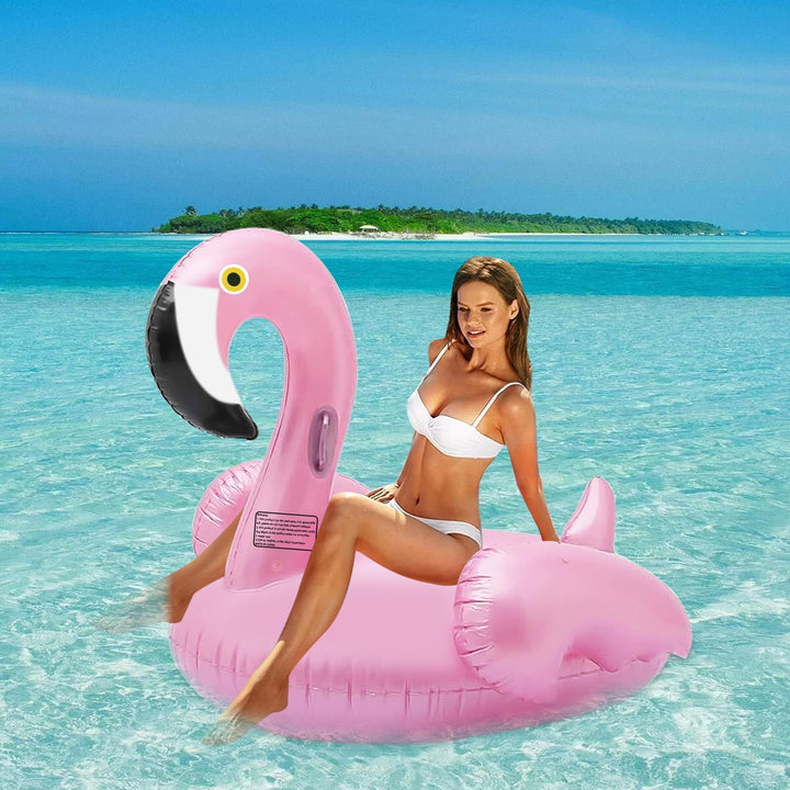 Unicorn Pool Floating Beach Floats für Seen, Pool-Party-Spiele (Rosa)