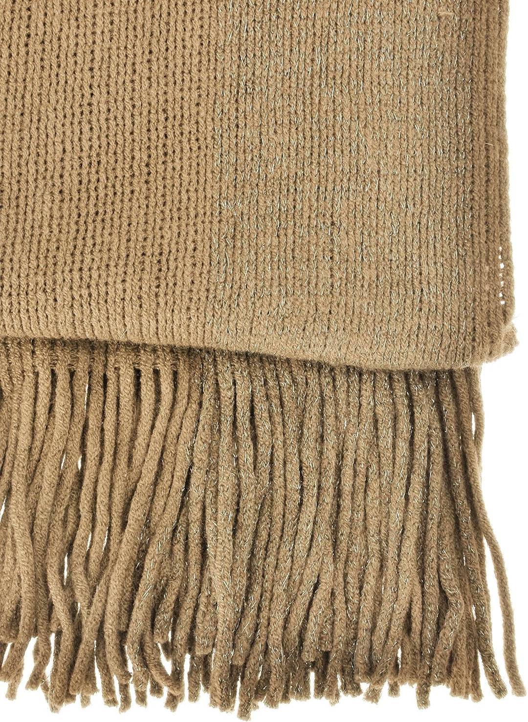 ZLYC Damen Weiche Schlichte Poncho Capes Retro Cardigans Pullover Camel, Camel