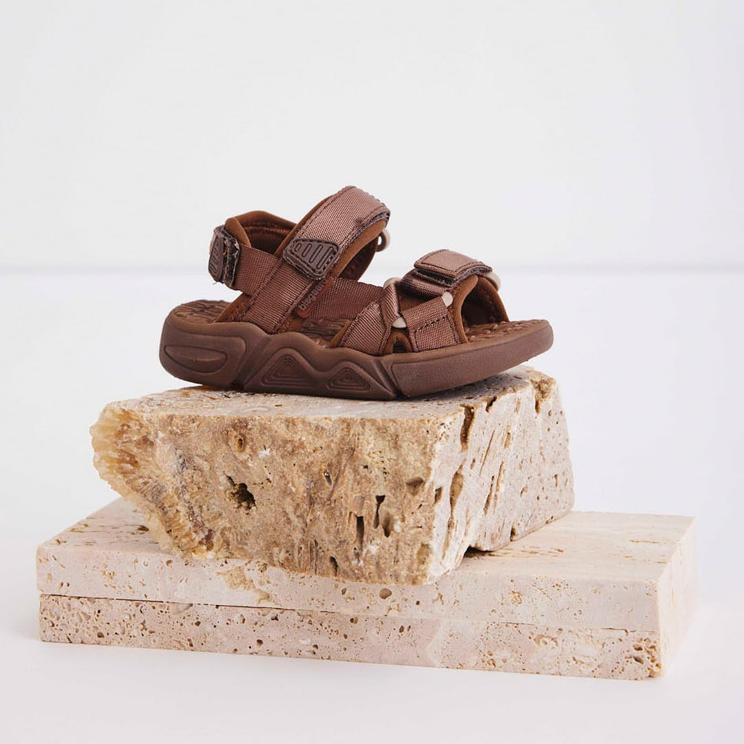 Bisgaard Unisex Kinder Louis Sandal 22 EU Braun, 22 EU Braun