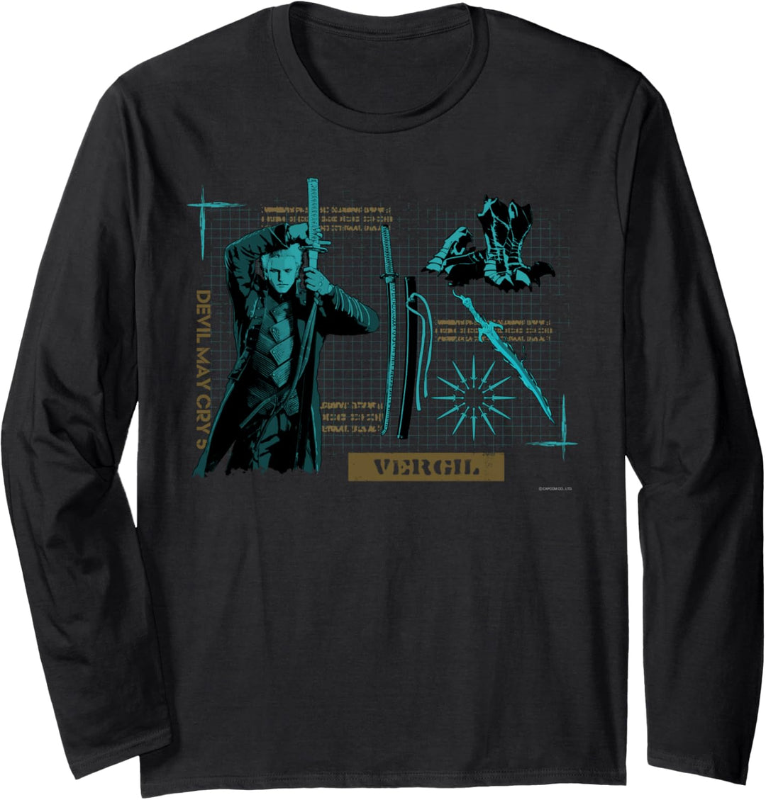 Devil May Cry 5 Vergil Langarmshirt