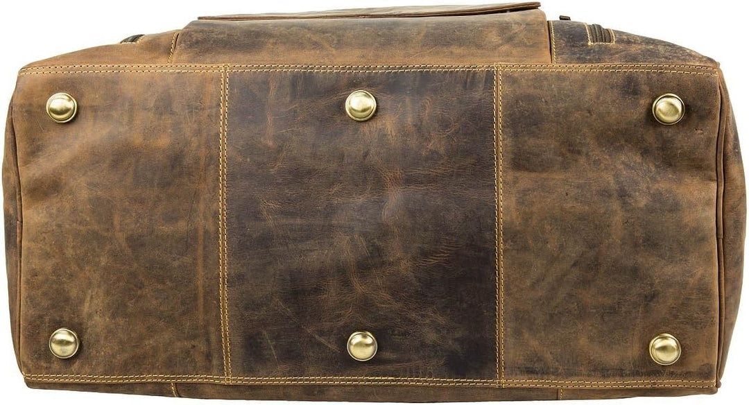Green Burry Reisetasche 1736, Reisetasche Braun, Braun
