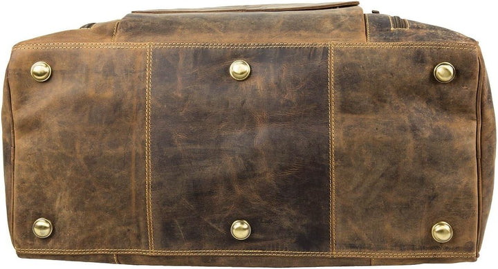 Green Burry Reisetasche 1736, Reisetasche Braun, Braun