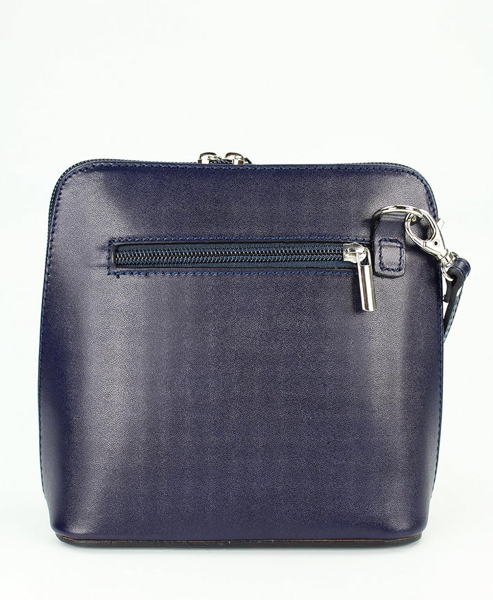 Belli italienische Ledertasche Damen Umhängetasche klein Handtasche Schultertasche Abendtasche in du