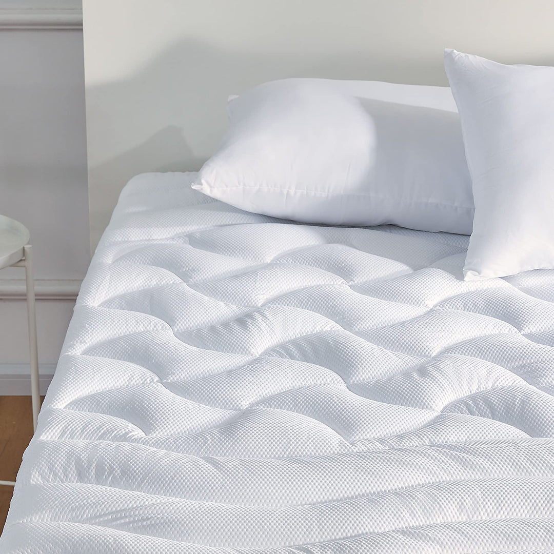 Sleep Zone Kühlende Matratzenauflage für Kingsize-Bett, Premium-Matratzenauflage, gepolsterter Matra