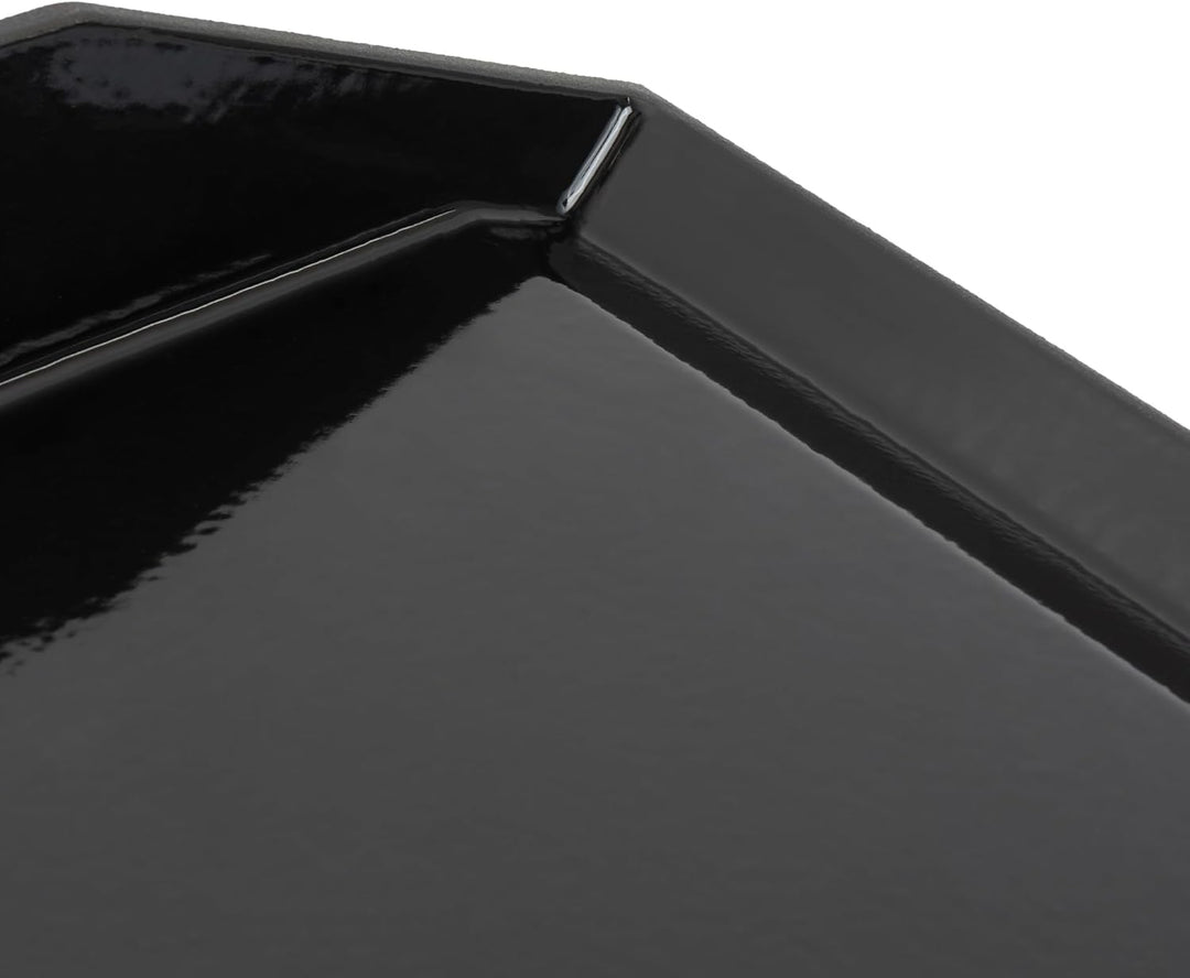 BBQ-Toro Gusseisen Grillplatte emailliert | 59 x 41 cm | BBQ Plancha, Grillplancha | Rechteckig, Uni
