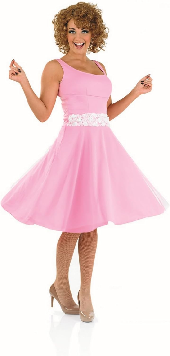 Fun Shack Dirty Dancing Kostüm, 1950er Kleider Damen, Kleid 50er Jahre Damen Rockabilly, Kostüm 50er