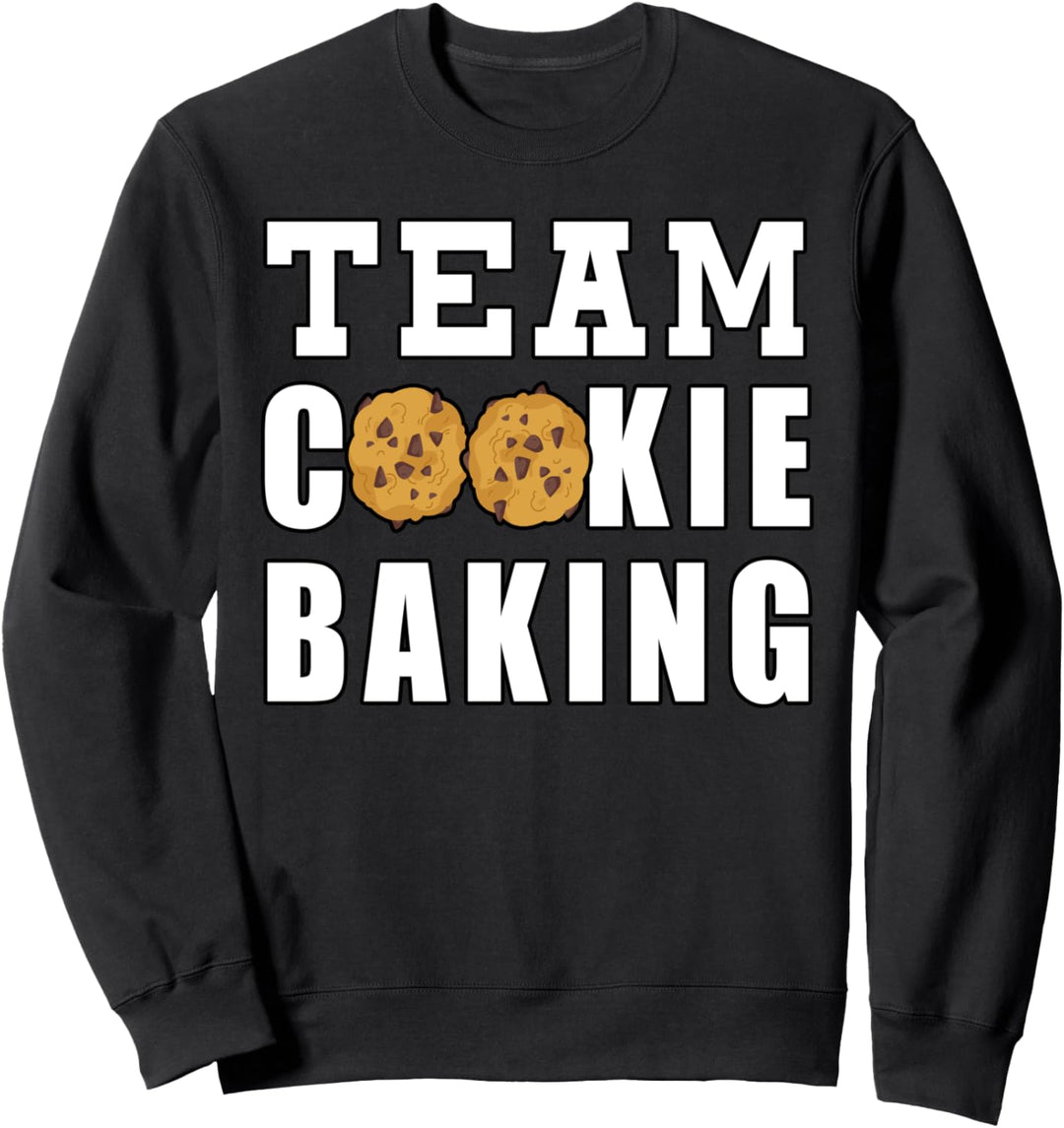 Team Cookie Baking Plätzchenbacken Lustig Sweatshirt
