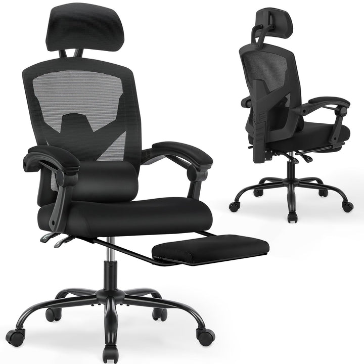 DUMOS Bürostuhl Ergonomisch - Ein Schreibtischstuhl mit Komfortarmlehnen, Ausgestattet mit Einer Beq