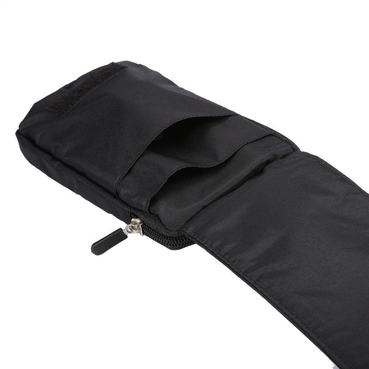 Multi-Functional Universal Vertical Stripes Pouch Bag Case Zipper Closing Carabiner for Sony Xperia