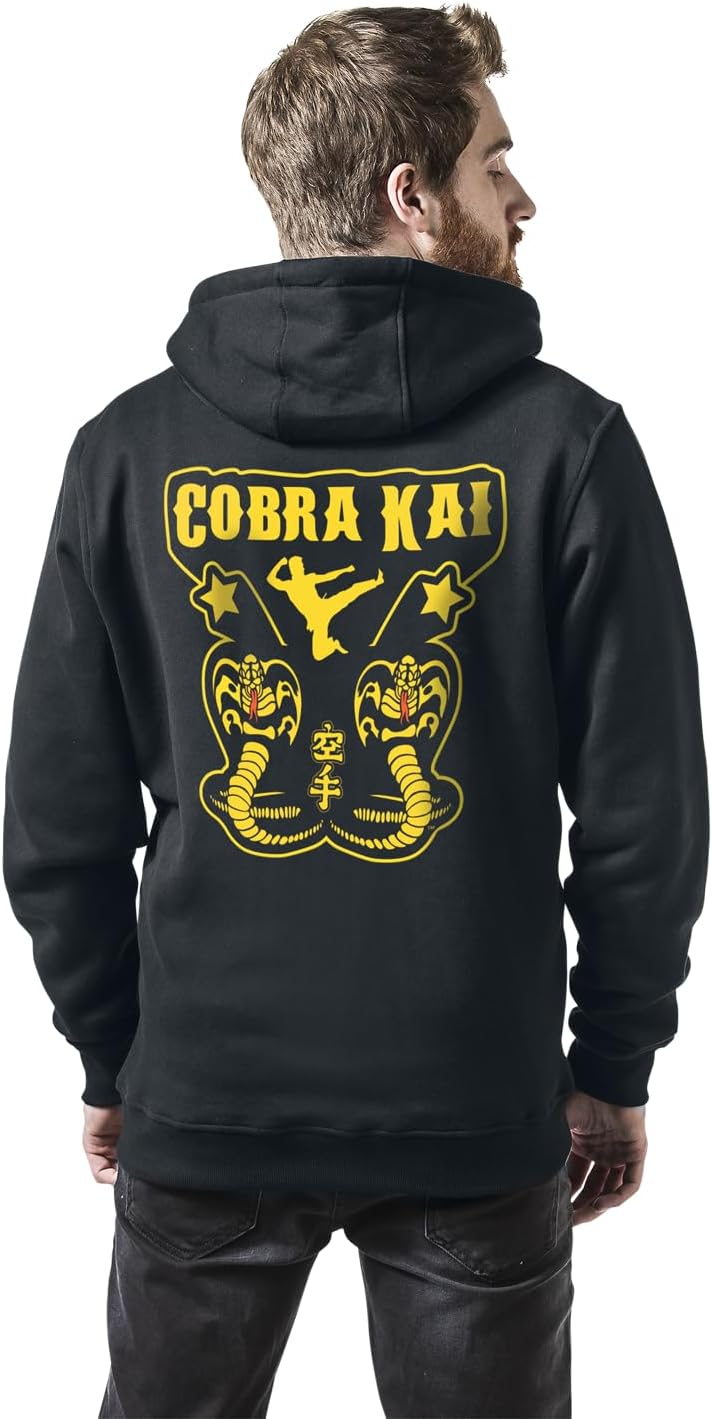 Cobra Kai Kickback Männer Kapuzenjacke schwarz L