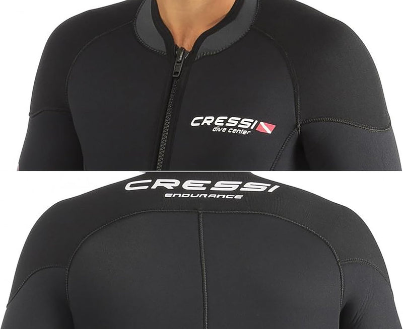 Cressi Endurance Kids Monopiece Wetsuit 5mm - Kinder Overall Tauchanzug Aus 5mm Neopren Für Taucher