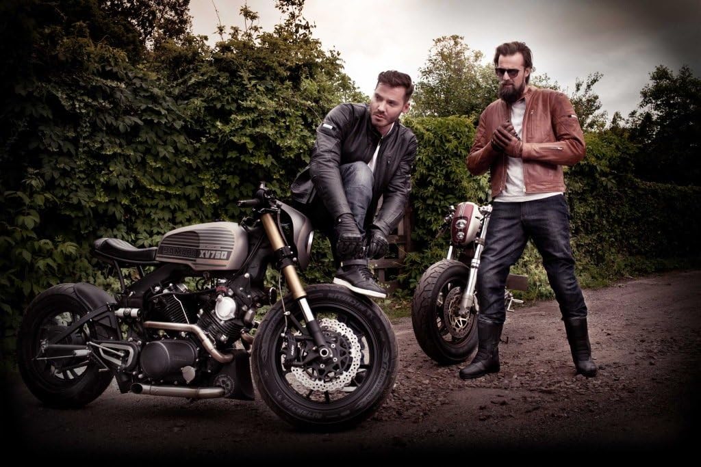 SHIMA Caliber Motorradhandschuhe Damen Herren - Klassische, Vintage, Sommer mit Protektoren XXL Schw