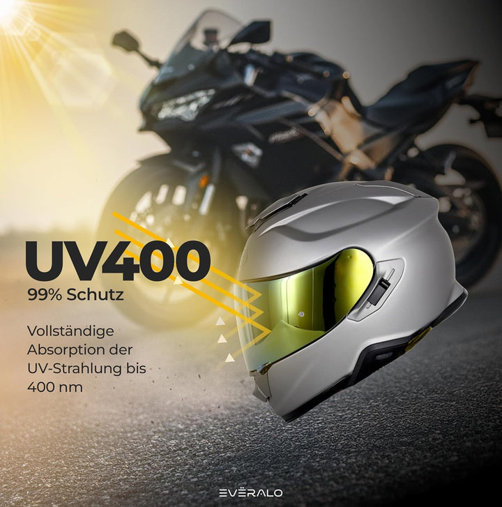 Kompatibel mit Shoei GT air Visier - Gt Air 2 - Neotec - Opticson - Cns 1 - Helmvisier Pinlock Ready