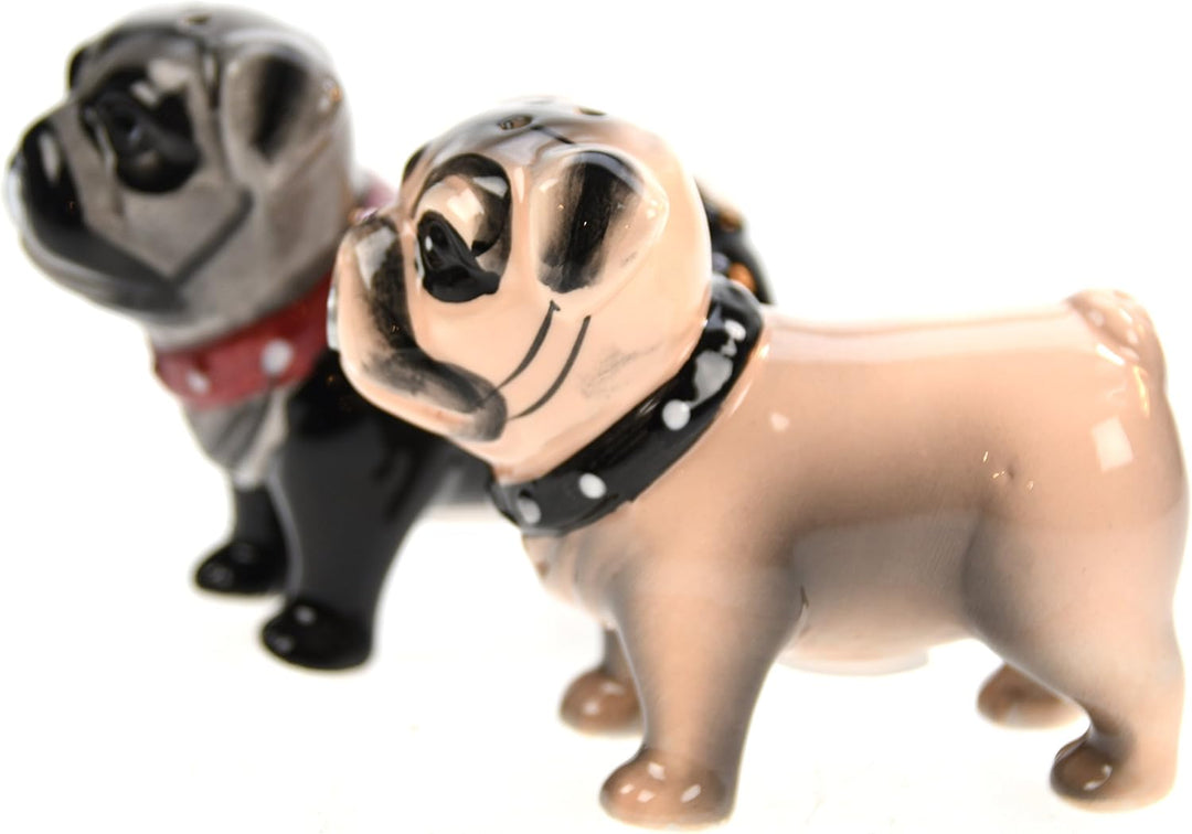 Salz- und Pfefferstreuer-Set, küssende Hunde, magnetisch