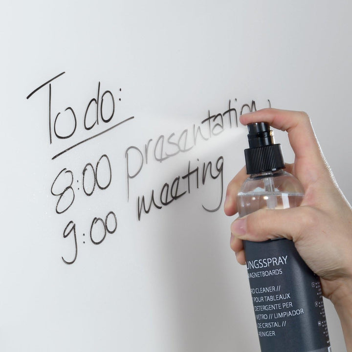 SIGEL GL730 Zubehörset für Glas-Whiteboards und Magnettafeln: Magnete, Marker, Stiftschale und Reini