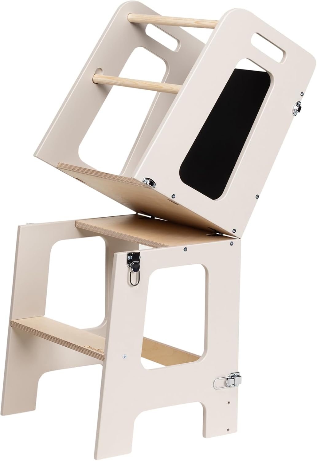Lernturm ab 1 Jahr (Beige, Ohne Rutsche) Ohne Rutsche Beige, Ohne Rutsche Beige