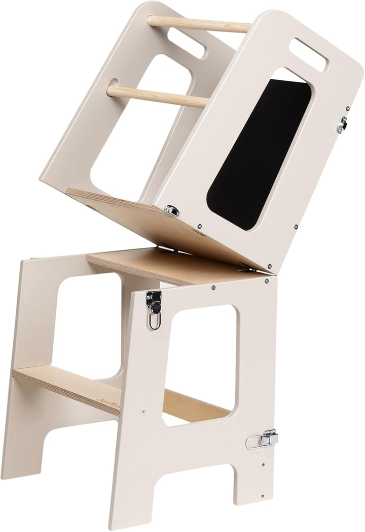 Lernturm ab 1 Jahr (Beige, Ohne Rutsche) Ohne Rutsche Beige, Ohne Rutsche Beige