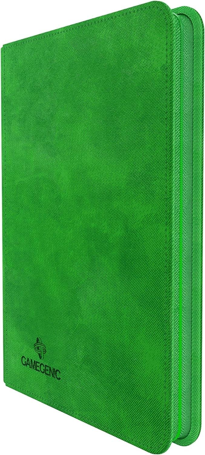 Gamegenic GGS31014ML Zip-Up Album (8-Pocket), Green Grün, Grün