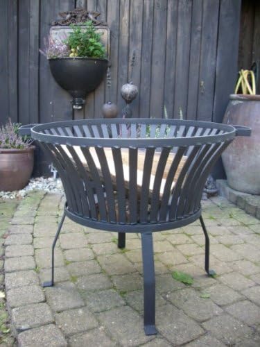 KUHEIGA Feuerkorb Tulip gross STABIL+SCHWER Feuerschale Grill