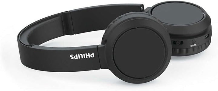 PHILIPS On Ear Kopfhörer H4205BK/00 mit Bass Boost-Taste (Bluetooth, 29 Stunden Wiedergabezeit, Schn