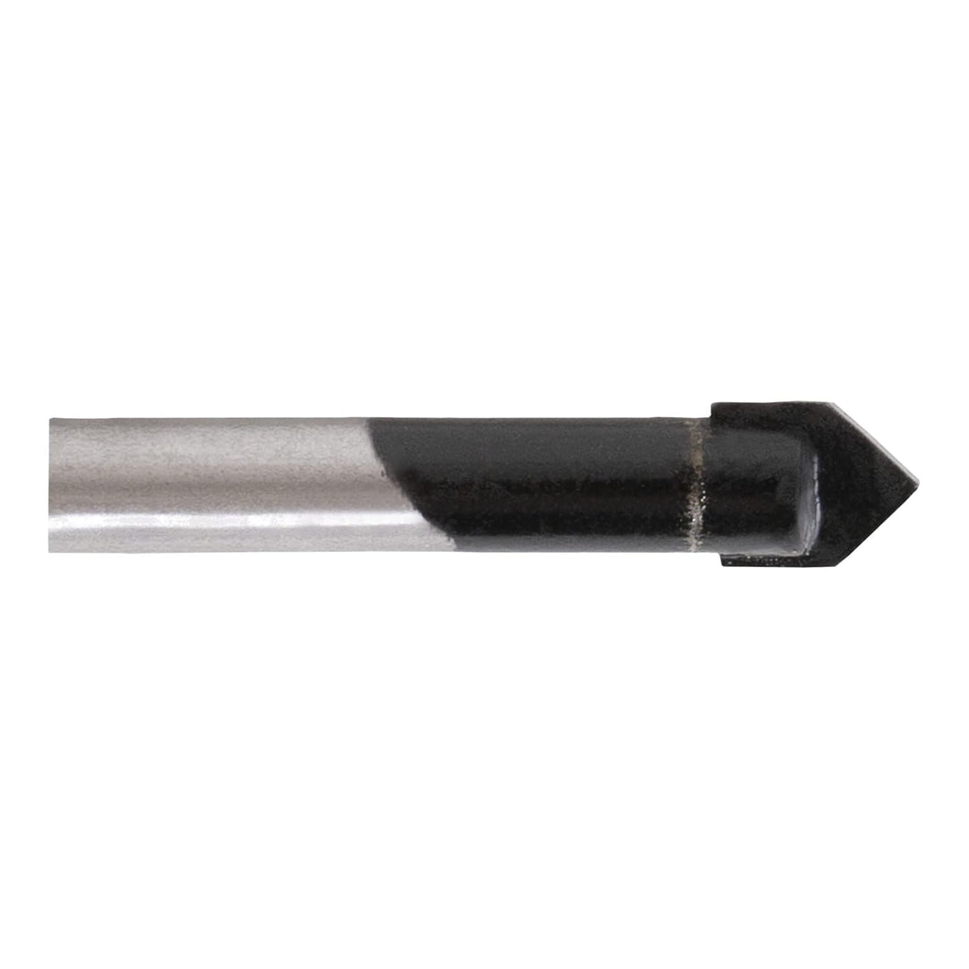 STIER Fliesenbohrer 5 mm Grösse, Zylinderschaft, Rundschaft, Härtewert 89HRA, YG6X-Metall, für (Schl
