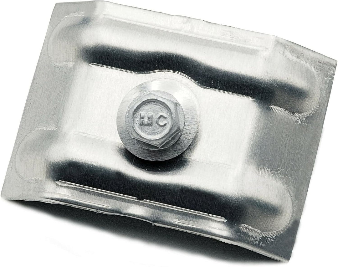 500 Stück Kalotten 33/48 + 4,8 x 20 mm A2 Blank Trapezblechschrauben Selbstbohrend Edelstahl V2A 500