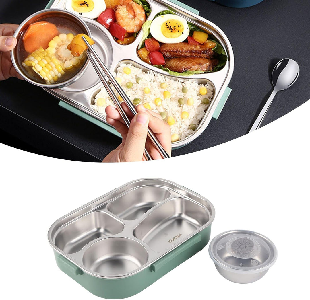 Niiyen Lunchbox-Behälter, Bento-Lunchbox, Edelstahl-Lunchbox, Edelstahl-Lunchbox Tragbare Bento-Box