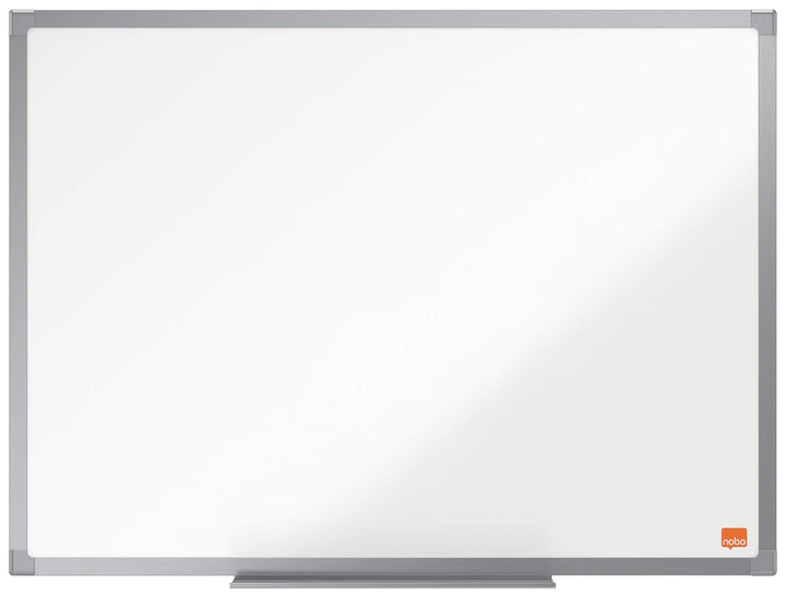 Nobo nicht-magnetisches Melamin Whiteboard, 45 x 60 cm, Aluminiumrahmen, Traditionelle Eckmontage, I