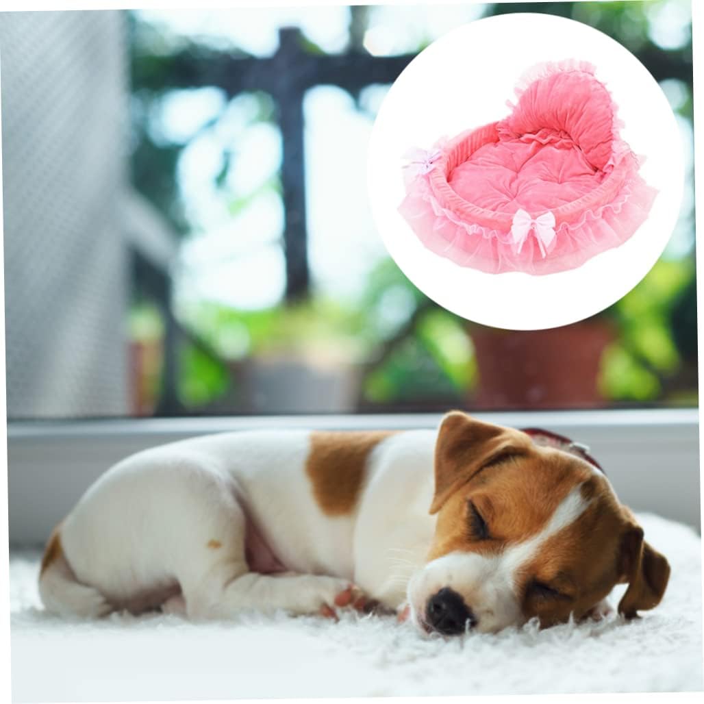 Haustierbett für Hunde und Katzen, selbstwärmend für kleine Hunde, für den Innenbereich, für Welpen,