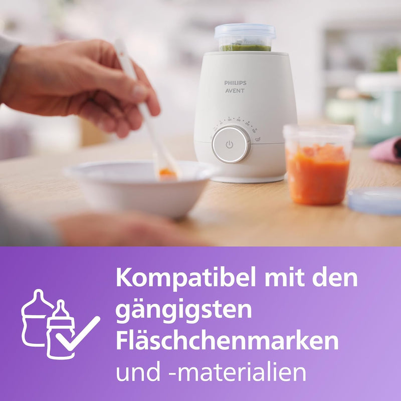 Philips Avent Schneller Flaschenwärmer (Modell, Stil: Flaschenwärmer