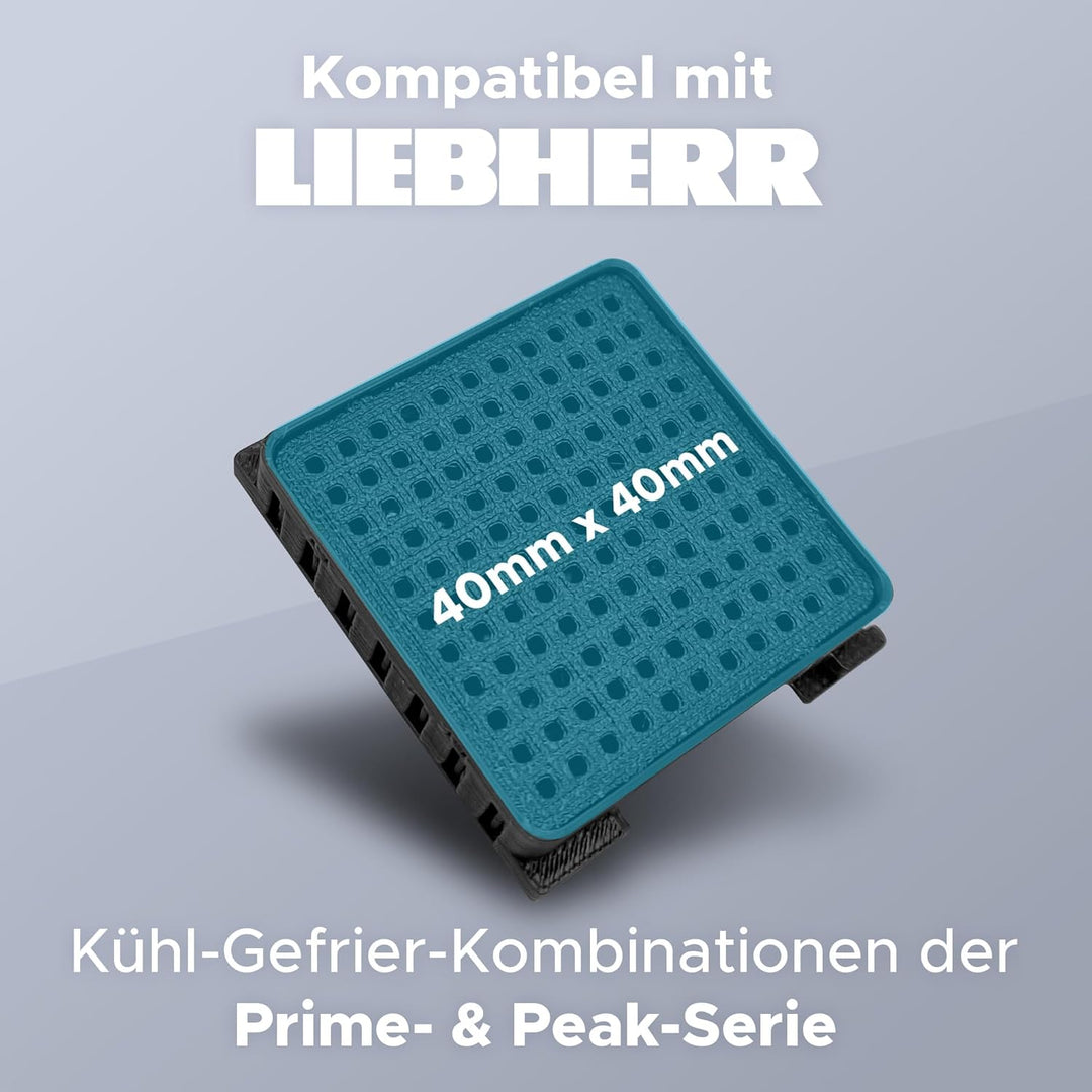Aktivkohlefilter für Liebherr Kühlschrank 909698900, 988242900, 988246000 – Ersatz Fresh Air Filter,
