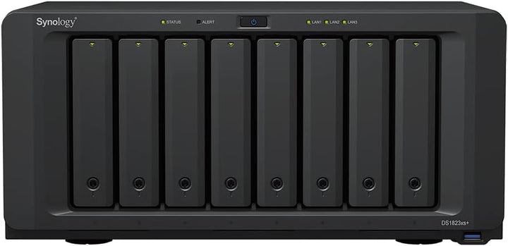 Synology DS1823xs+ 8-Bay Diskstation NAS (AMD Ryzen V1780B 4-core 3.35 (Basis) / 3.6 (Turbo) GHz 8GB