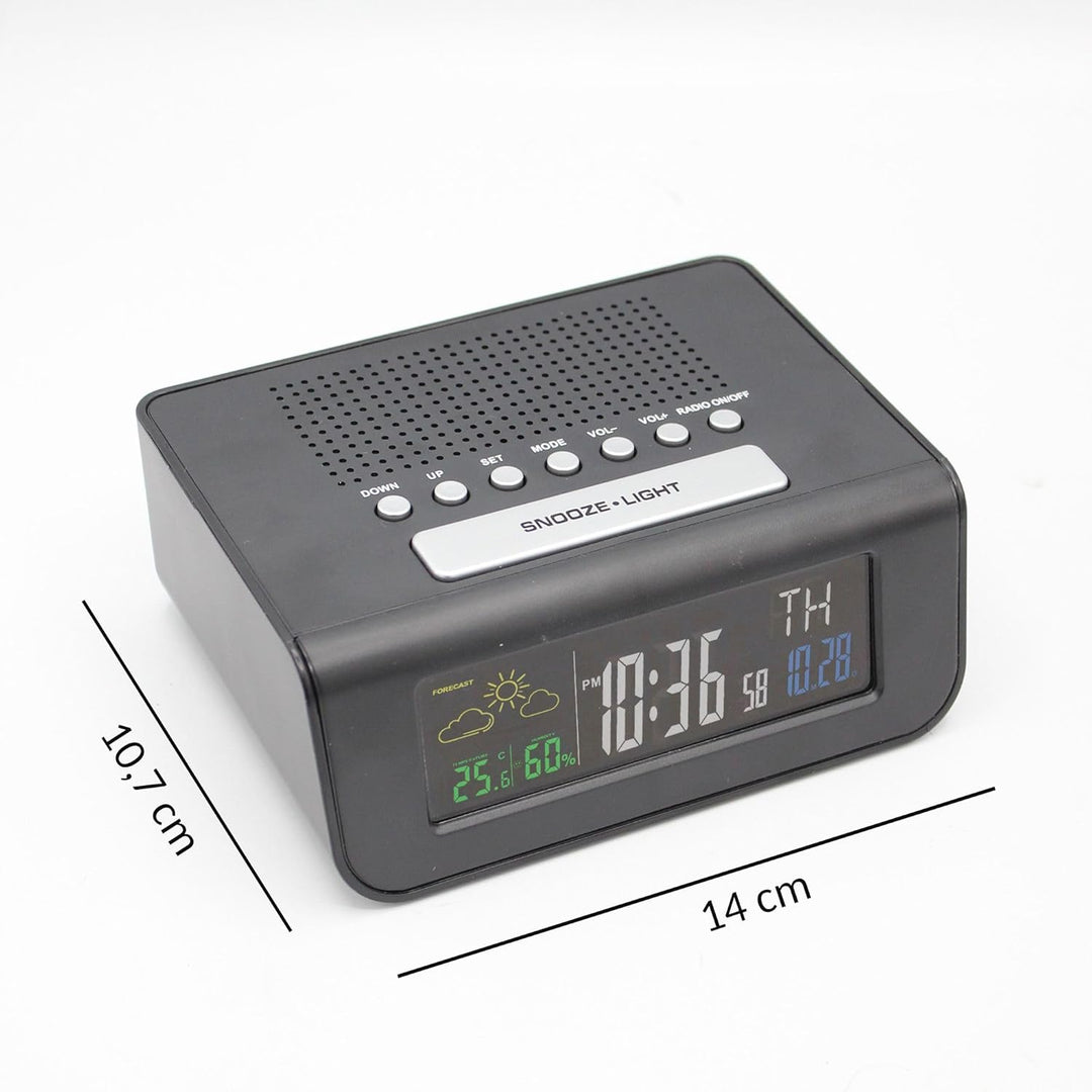 Radiowecker – dynamische Farben