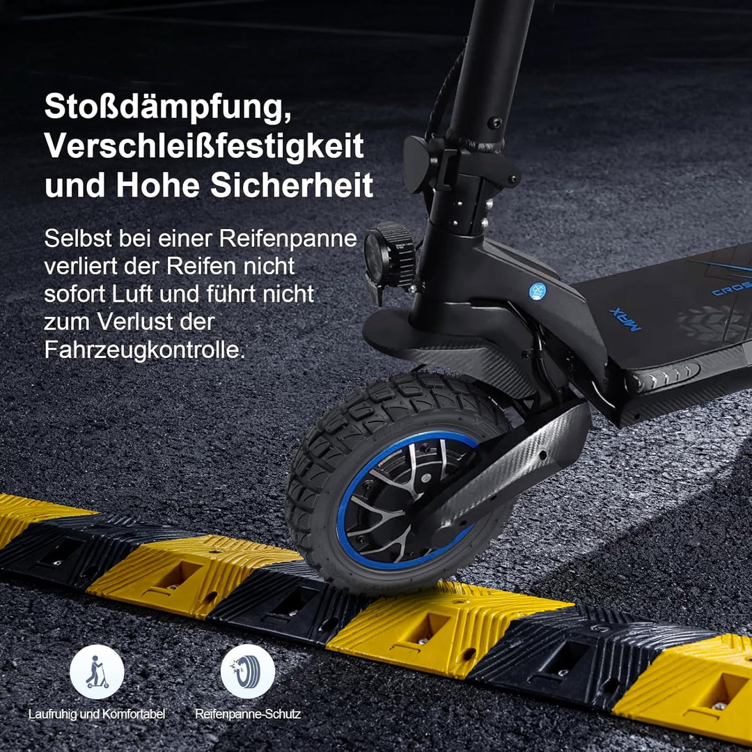 10x2,75-6,5 Off-Road Tubeless Reifen für Kukirin G2/G3/G2 Ultra/M4 Max/A1 Ersatzreifen für Speedway