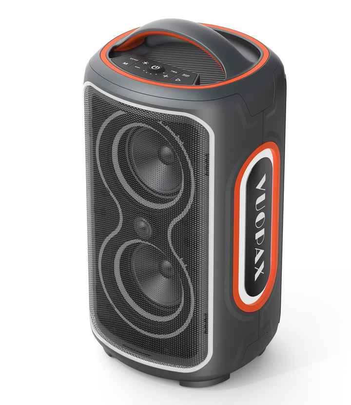 Bluetooth Lautsprecher Gross Party 200 watt, Tragbare Musikbox Bluetooth Subwoofer/LED-Lichtshow/IP6