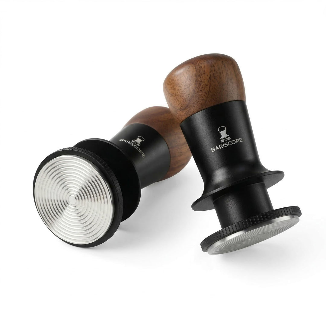 58mm Spring Loaded Coffee Tamper - 58mm Kaffeetamper - Kalibrierter Espresso Tamper für gleichmässig