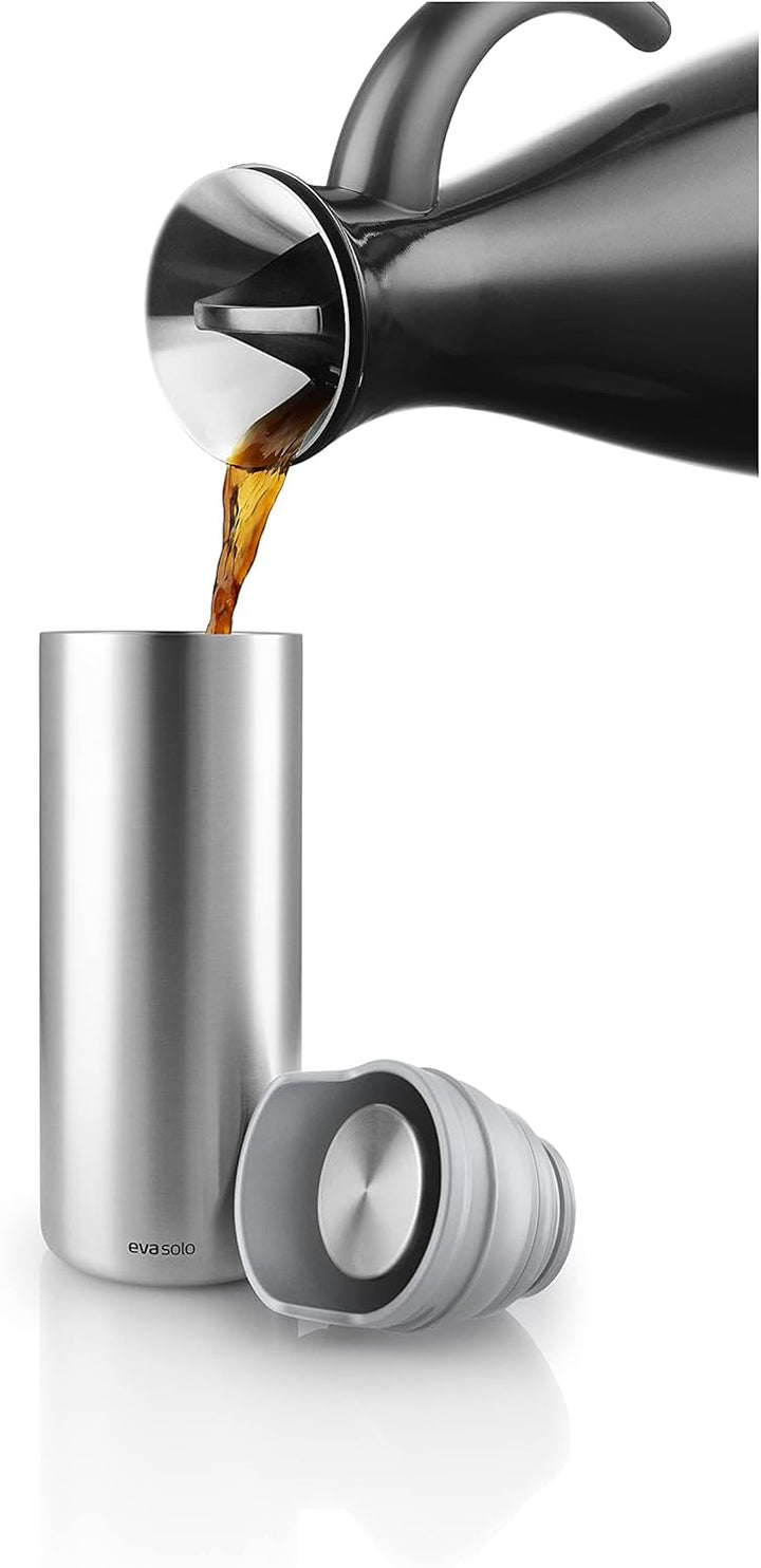 EVA SOLO | Urban To Go Cup Recycled |90% recycelter Edelstahl | Marble grey