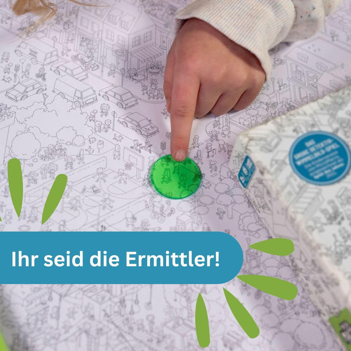 Edition Spielwiese, MicroMacro Kids: Der verrückte Stadtpark, Familienspiel für Junge Detektive, Spa