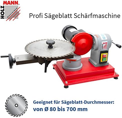 HOLZMANN MASCHINEN MTY8-70_230V H040100003 Kreissägeblatt-Schärfgerät 250W 125mm