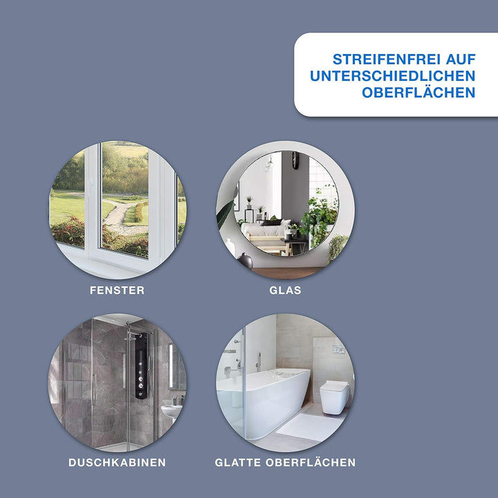 Putzen wie die Profis Fensterwischer und Fenster-Abzieher als Kombi-Set - DVN:5001 Zertifizierte Qua