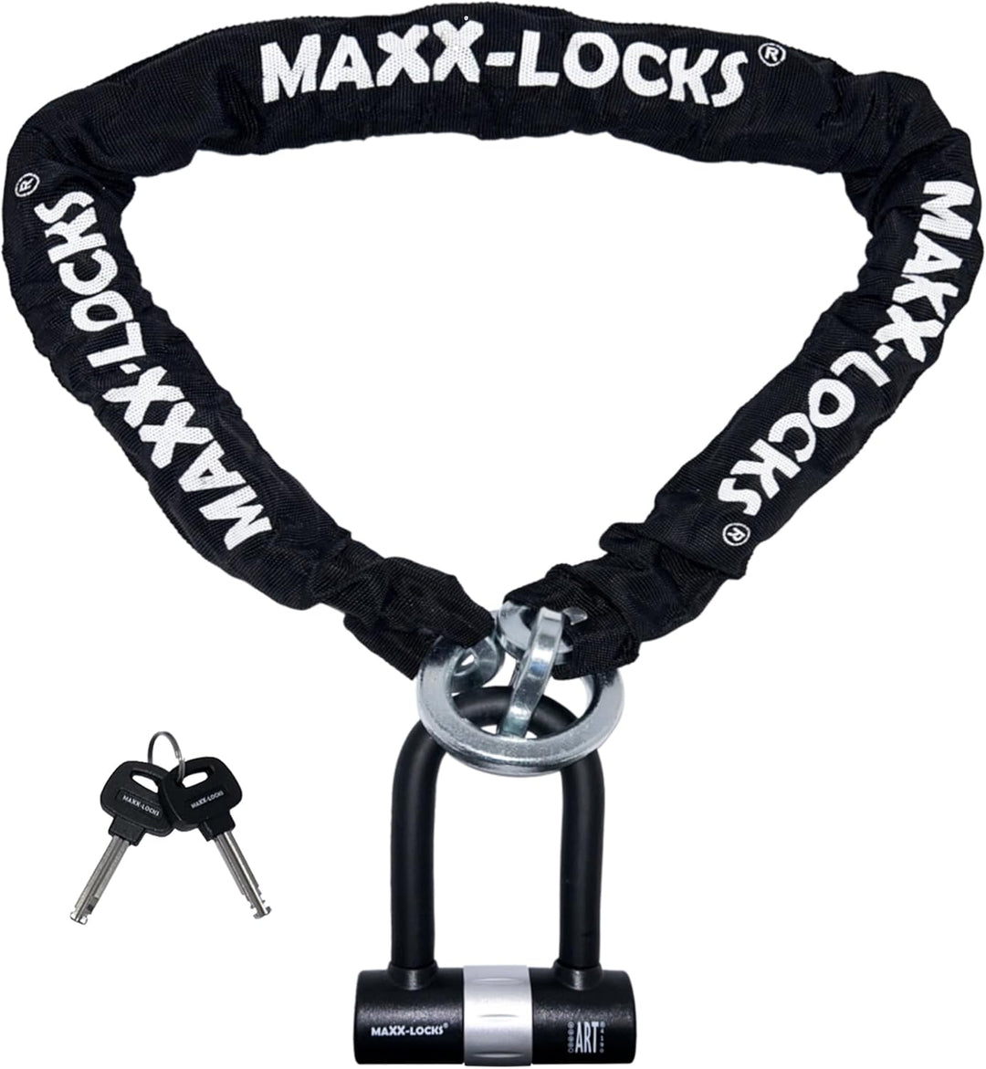 Kombi Deal! - Maxxschlösser Bundle - ART 4 120cm Kettenschloss + Schlossspray Simson 100ml