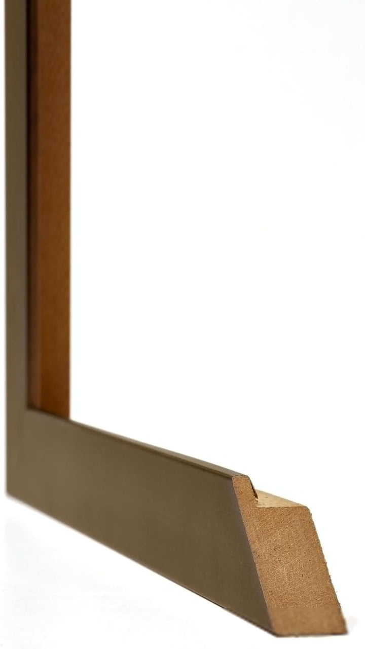 yd. Your Decoration - Bilderrahmen 75x100 cm - Bronze Dekor - Billderrahmen aus MDF mit Acrylglas -