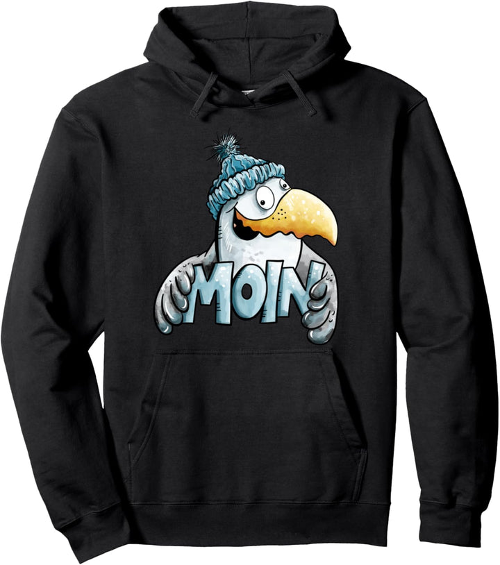 Nordsee Ostsee Moin Möwe I Urlaub Norddeutschland Pullover Hoodie