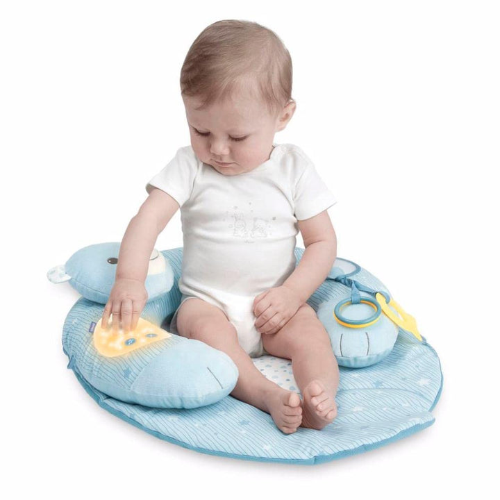 Chicco 9829200000 Spielkissen/Teppich, Rosa Evolutionäre Spielmatte Mit Lichtern Und Klängen, blau,