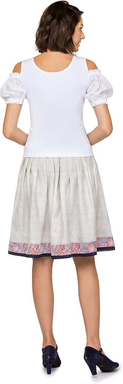 Stockerpoint Damen Liberty Trägershirt/Cami Shirt 32 Sky Blue, 32 Sky Blue